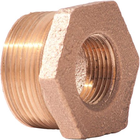 SIAM 1 x 3/4 Bushing, Lead Free Brass, MNPT X FNPT, 125 PSI XNL114-1612